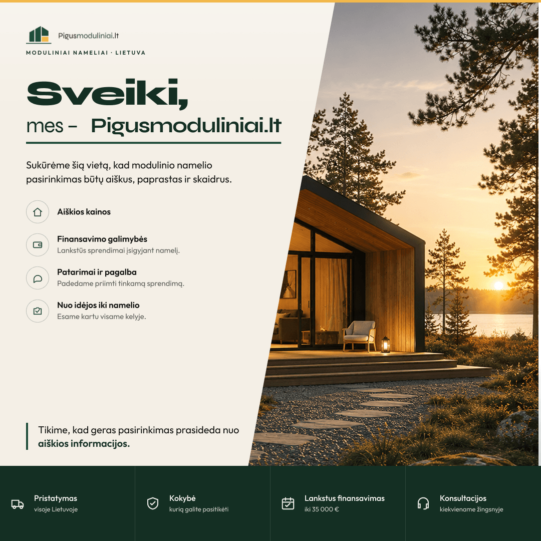 Sveiki, mes – Pigusmoduliniai.lt
